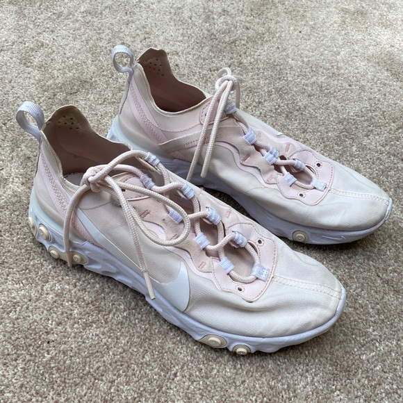 Nike Womens React Element 55 Sneakers - Picture 1 of 7